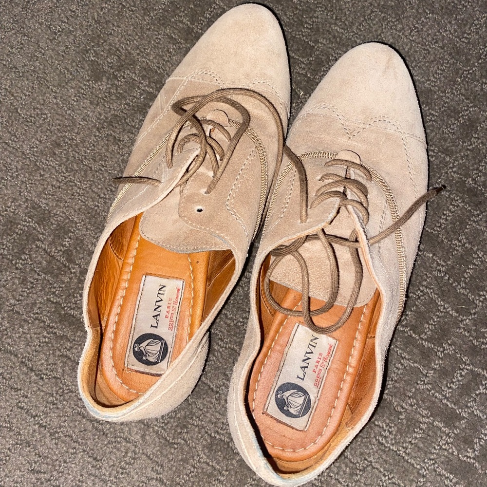 Brown loafers from Lanvin (37)